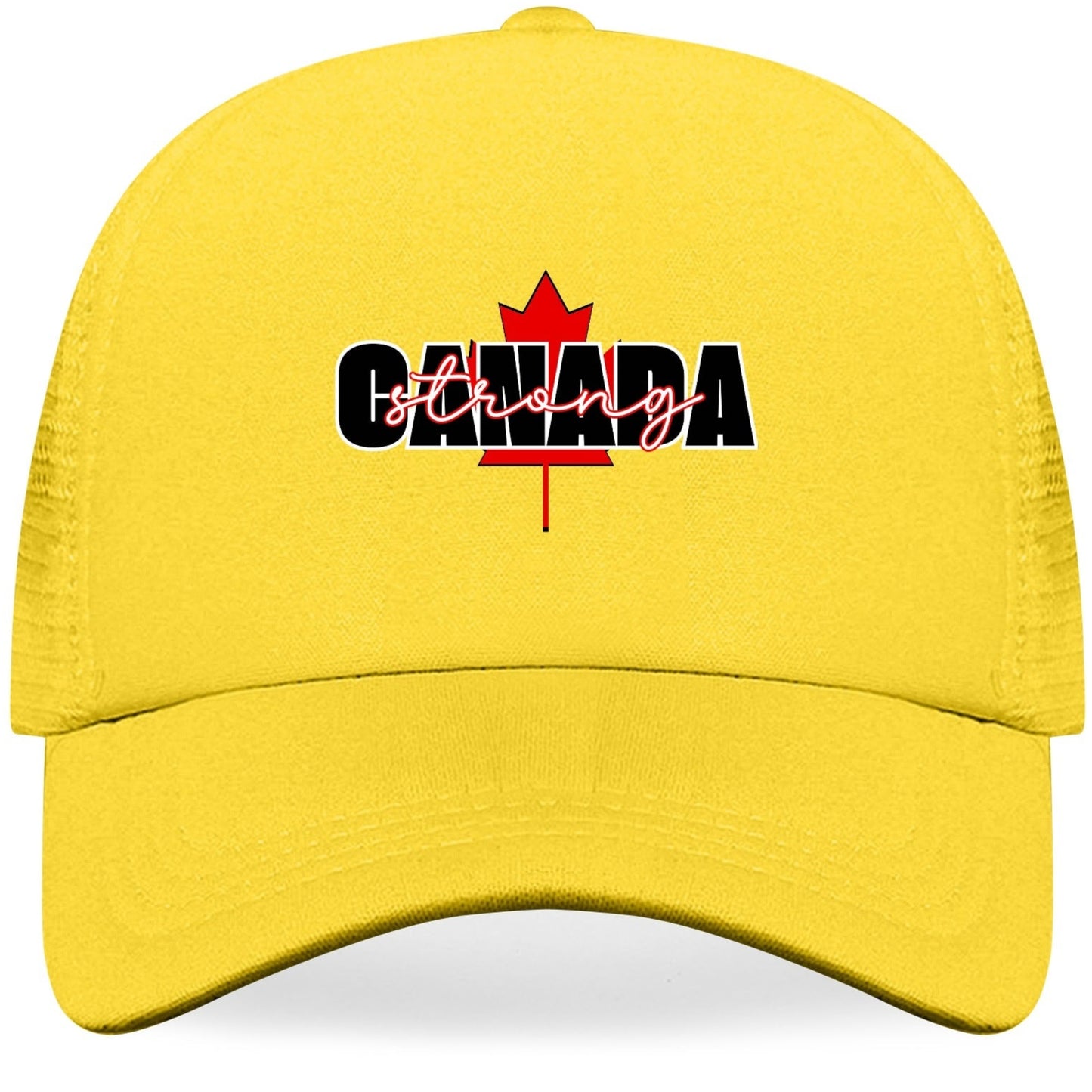 Canada Strong - Breathable Mesh Baseball Hat – Stylish, Comfortable, and UV Protective