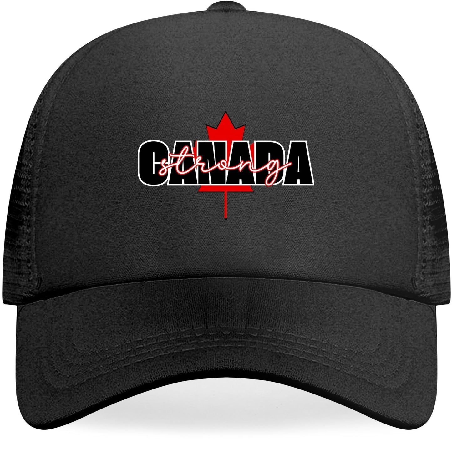 Canada Strong - Breathable Mesh Baseball Hat – Stylish, Comfortable, and UV Protective