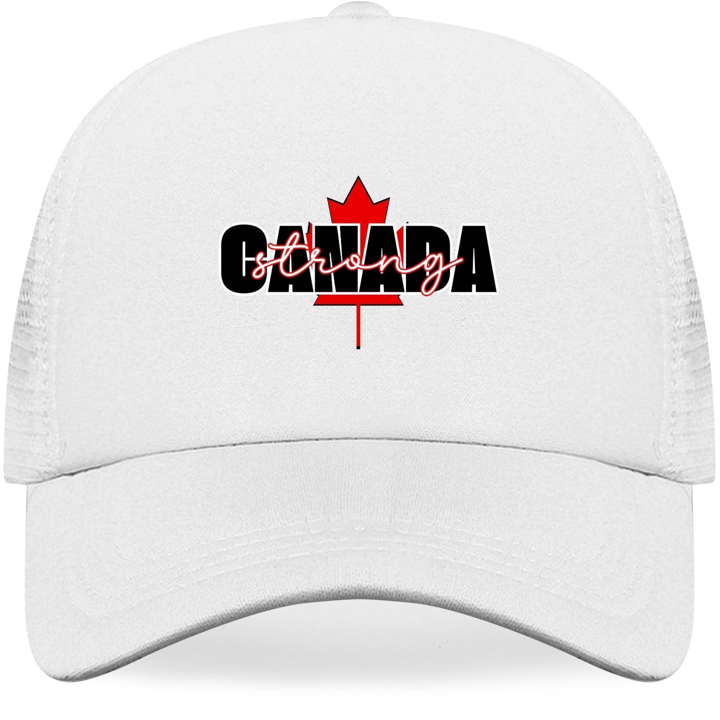 Canada Strong - Breathable Mesh Baseball Hat – Stylish, Comfortable, and UV Protective