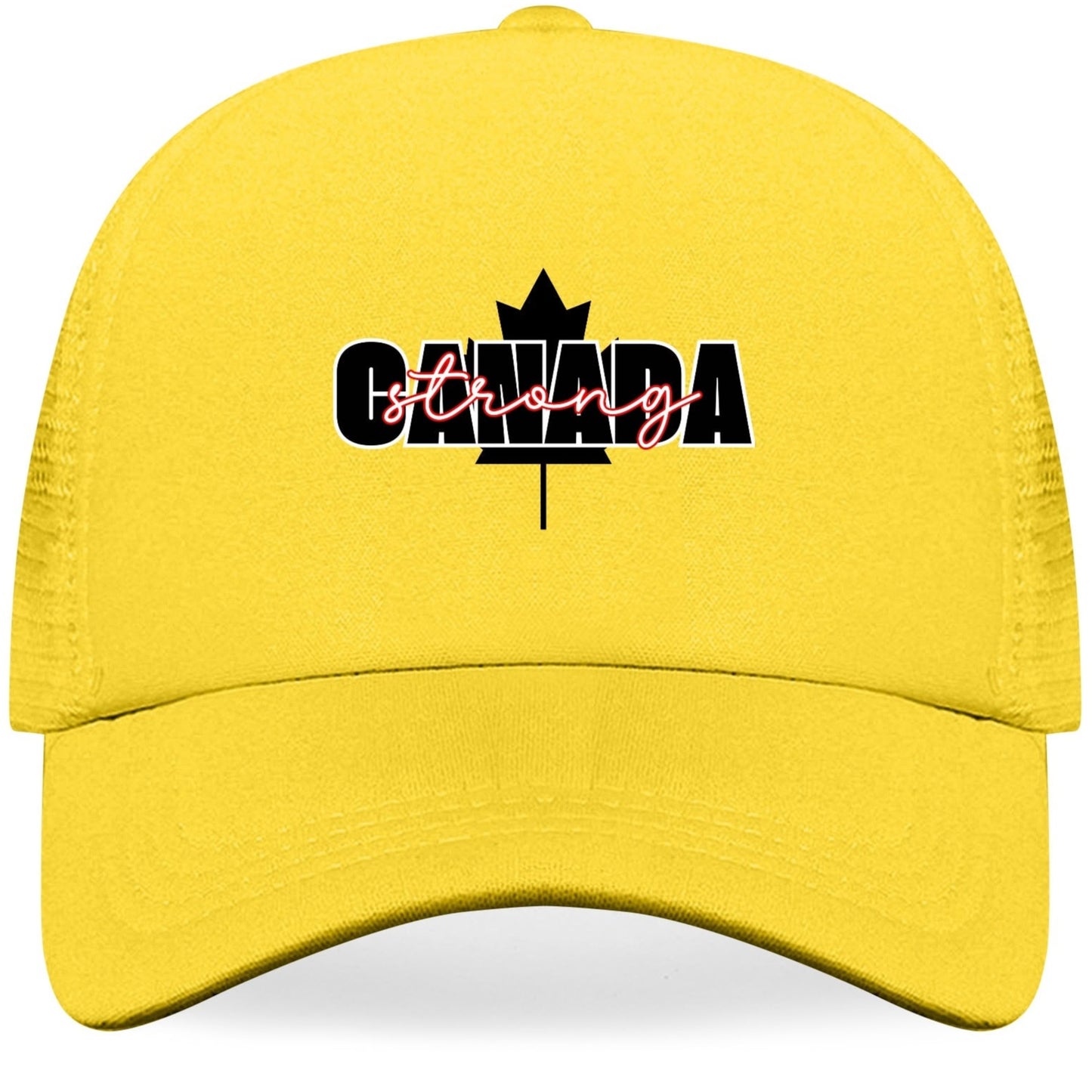 Canada Strong - Breathable Mesh Baseball Hat – Stylish, Comfortable, and UV Protective