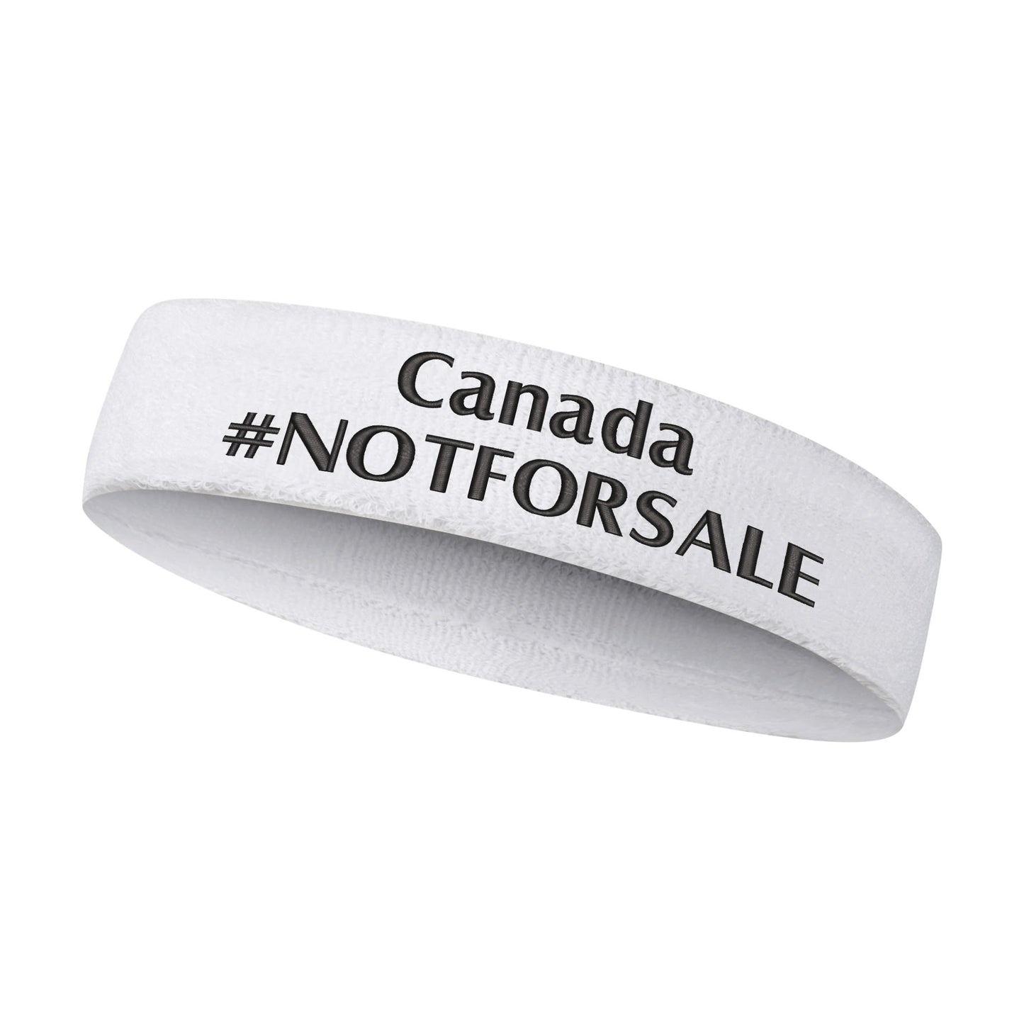 Canada #NOTFORSALE Embroidered Headband – Stylish, Comfortable, and Functional