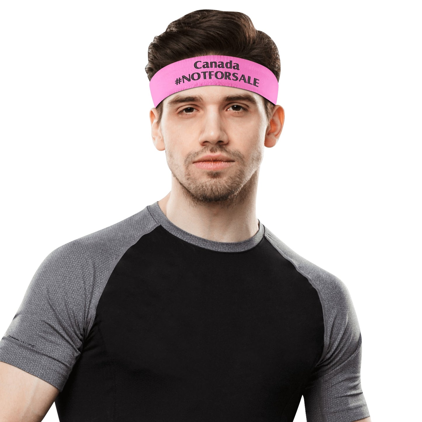 Canada #NOTFORSALE Embroidered Headband – Stylish, Comfortable, and Functional