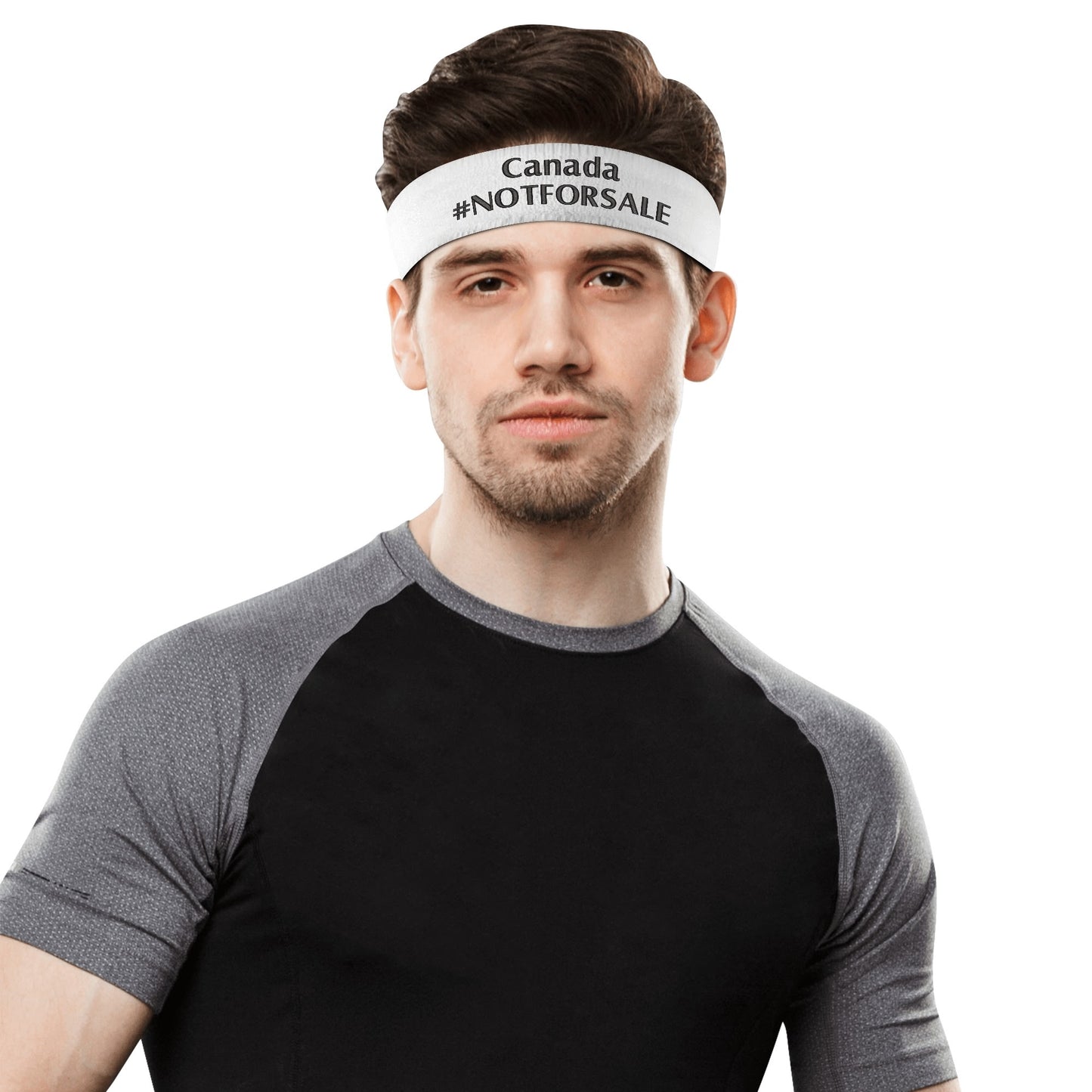 Canada #NOTFORSALE Embroidered Headband – Stylish, Comfortable, and Functional