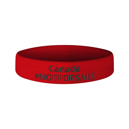 Canada #NOTFORSALE Embroidered Headband – Stylish, Comfortable, and Functional