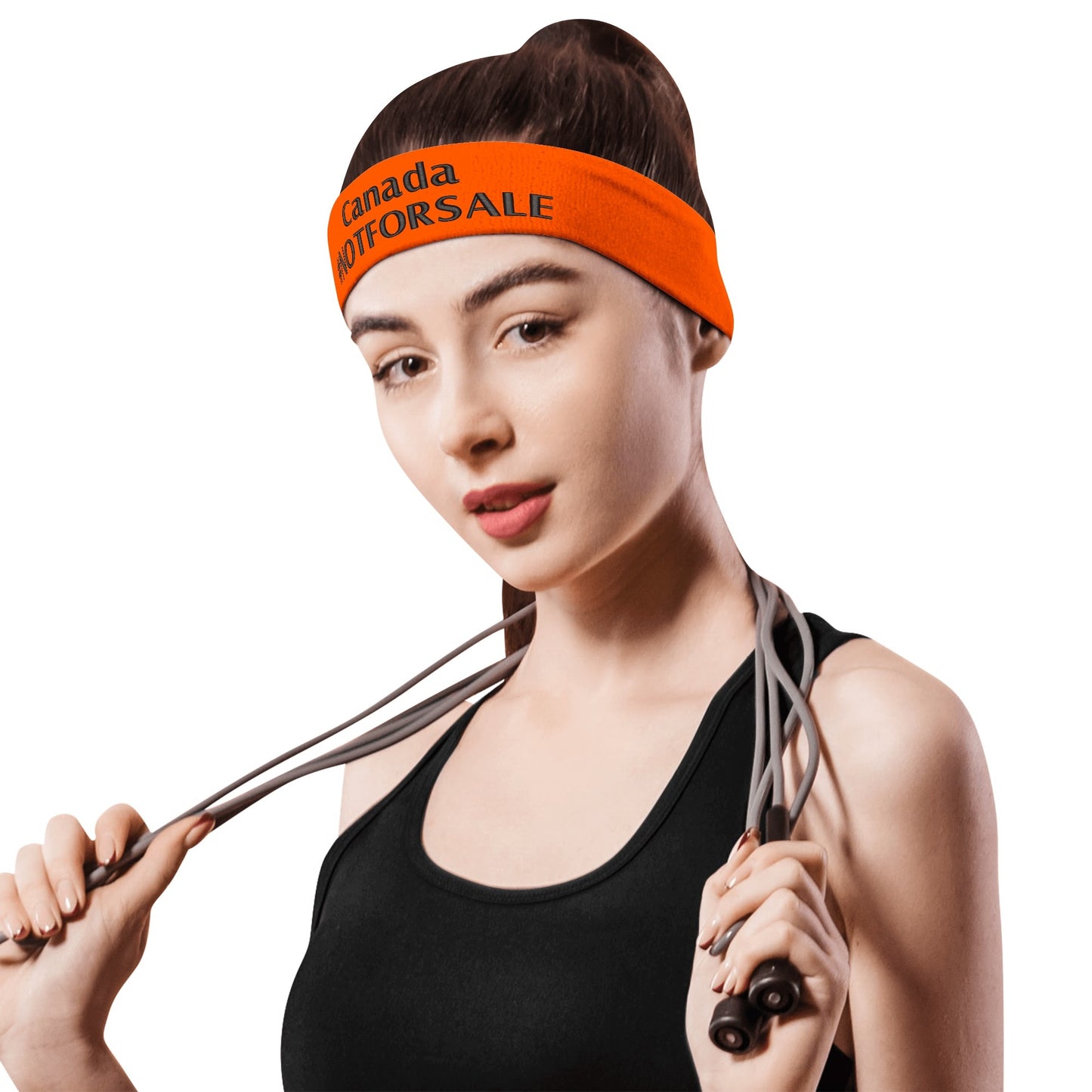 Canada #NOTFORSALE Embroidered Headband – Stylish, Comfortable, and Functional