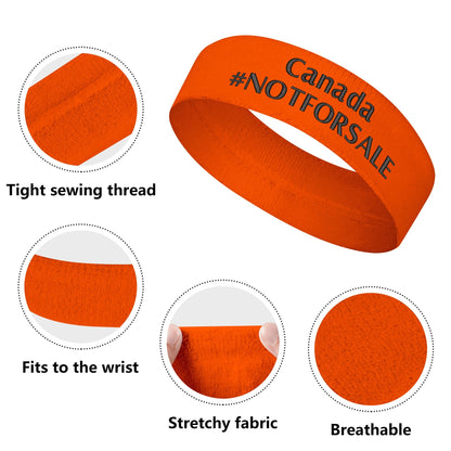 Canada #NOTFORSALE Embroidered Headband – Stylish, Comfortable, and Functional