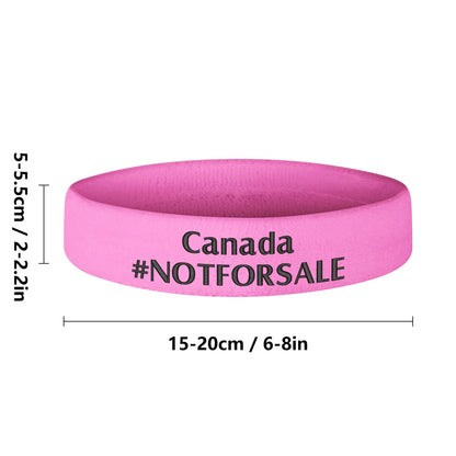 Canada #NOTFORSALE Embroidered Headband – Stylish, Comfortable, and Functional