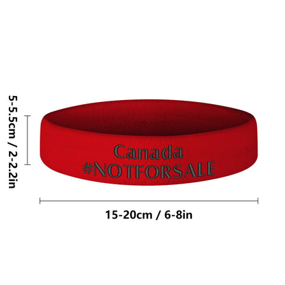 Canada #NOTFORSALE Embroidered Headband – Stylish, Comfortable, and Functional