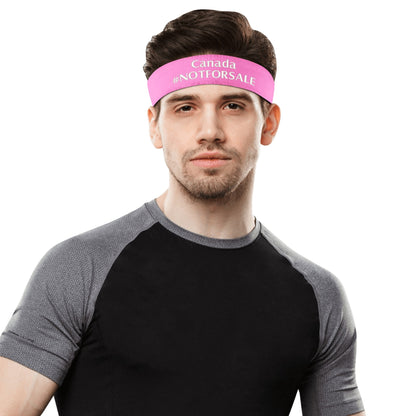 Canada #NOTFORSALE Embroidered Headband – Stylish, Comfortable, and Functional