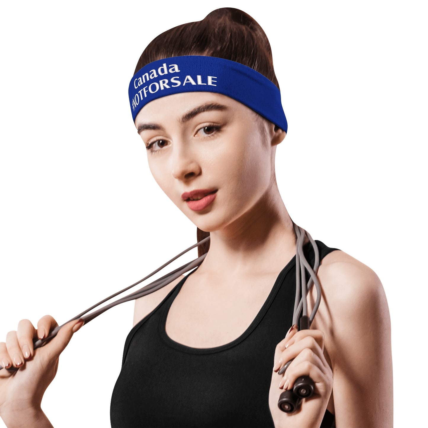 Canada #NOTFORSALE Embroidered Headband – Stylish, Comfortable, and Functional