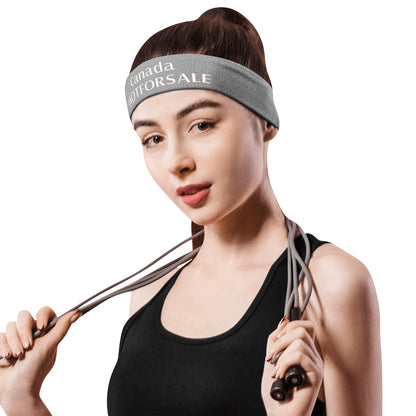 Canada #NOTFORSALE Embroidered Headband – Stylish, Comfortable, and Functional