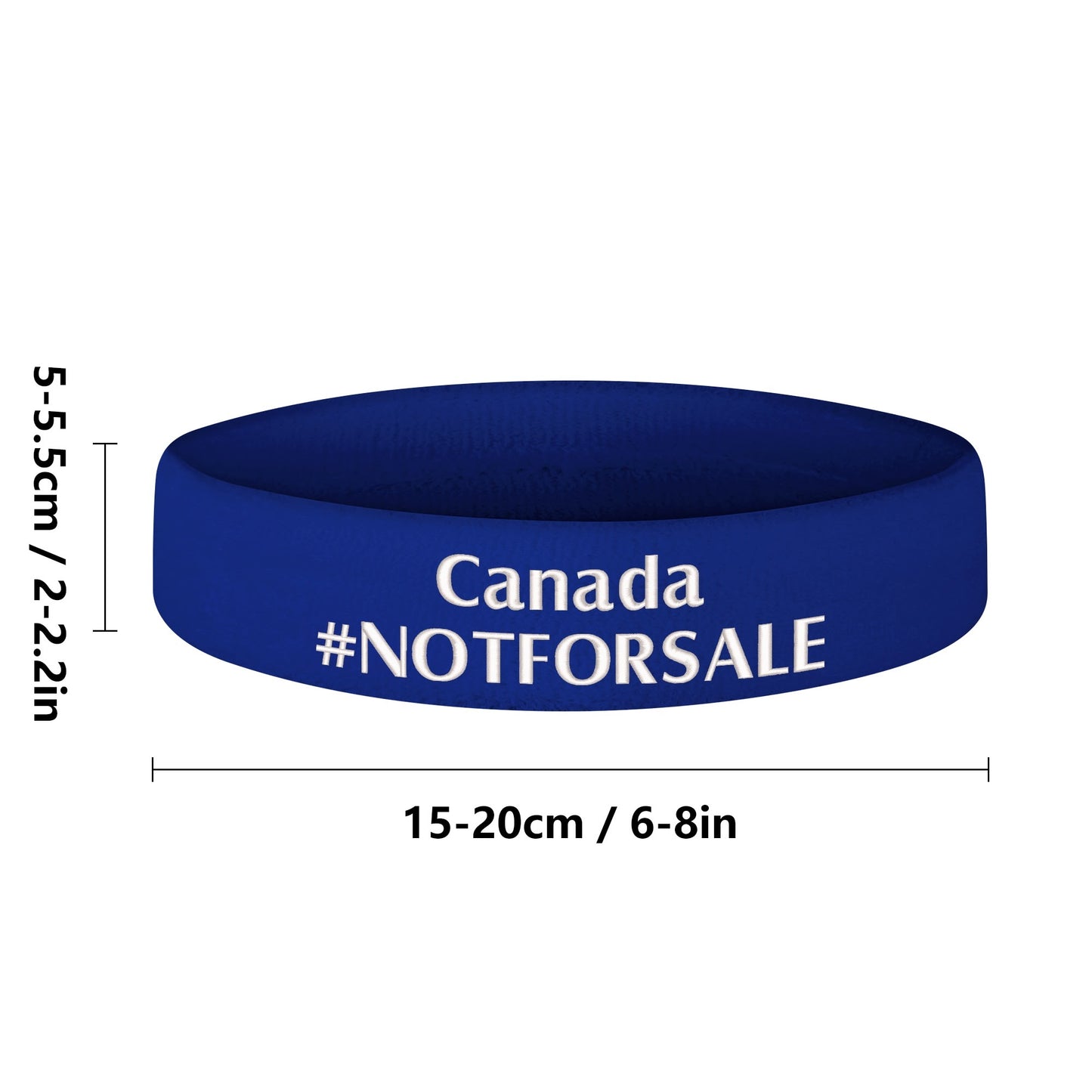 Canada #NOTFORSALE Embroidered Headband – Stylish, Comfortable, and Functional