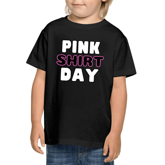 Pink Shirt Day | Kids 100% Soft Cotton T-Shirt - Spread Kindness