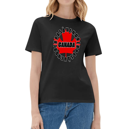 Canada n'est #PASÀVENDRE - T-shirt 100 % coton doux pour femmes