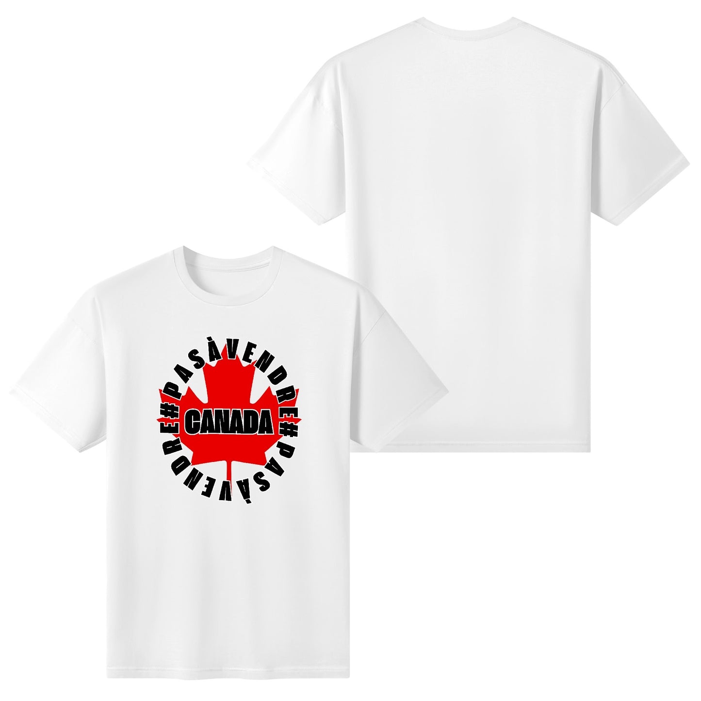 Canada n'est #PASÀVENDRE - T-shirt 100 % coton doux pour femmes