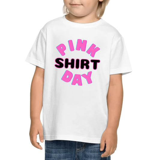 Pink Shirt Day | Kids 100% Soft Cotton T-Shirt - Make a Statement