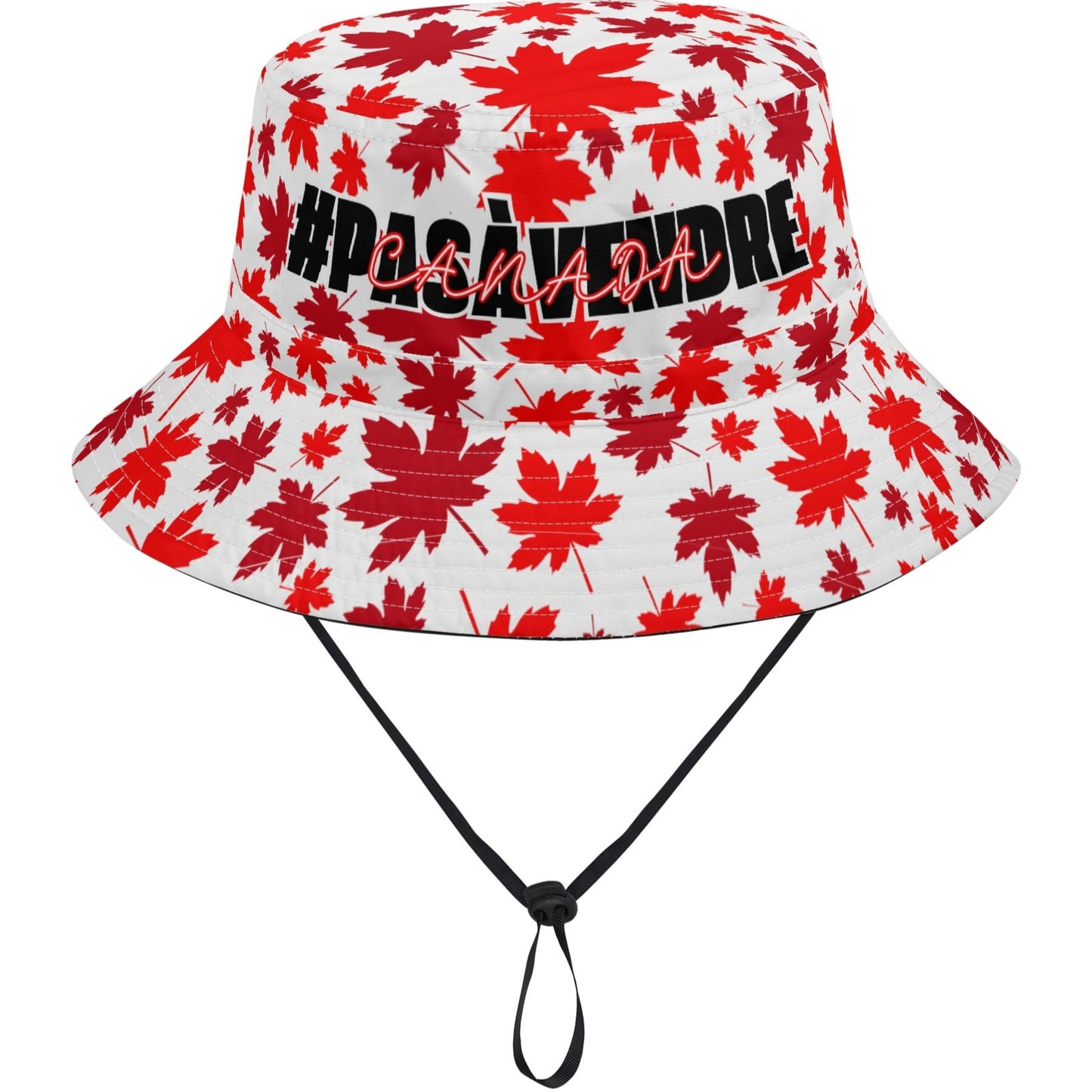 Canada n'est #PASÀVENDRE - Chapeau de pêcheur en polyester – Confortable, respirant et léger avec protection UV