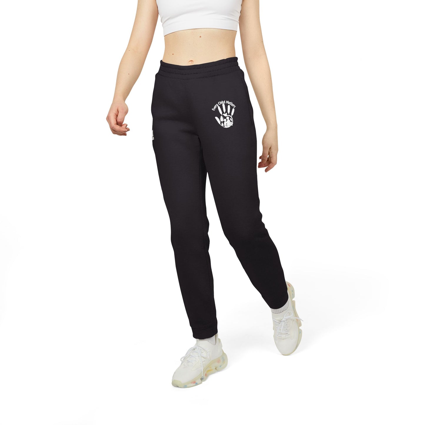 Every Child Matters | Unisex adidas Fleece Joggers - Sustainable Comfort in Motion