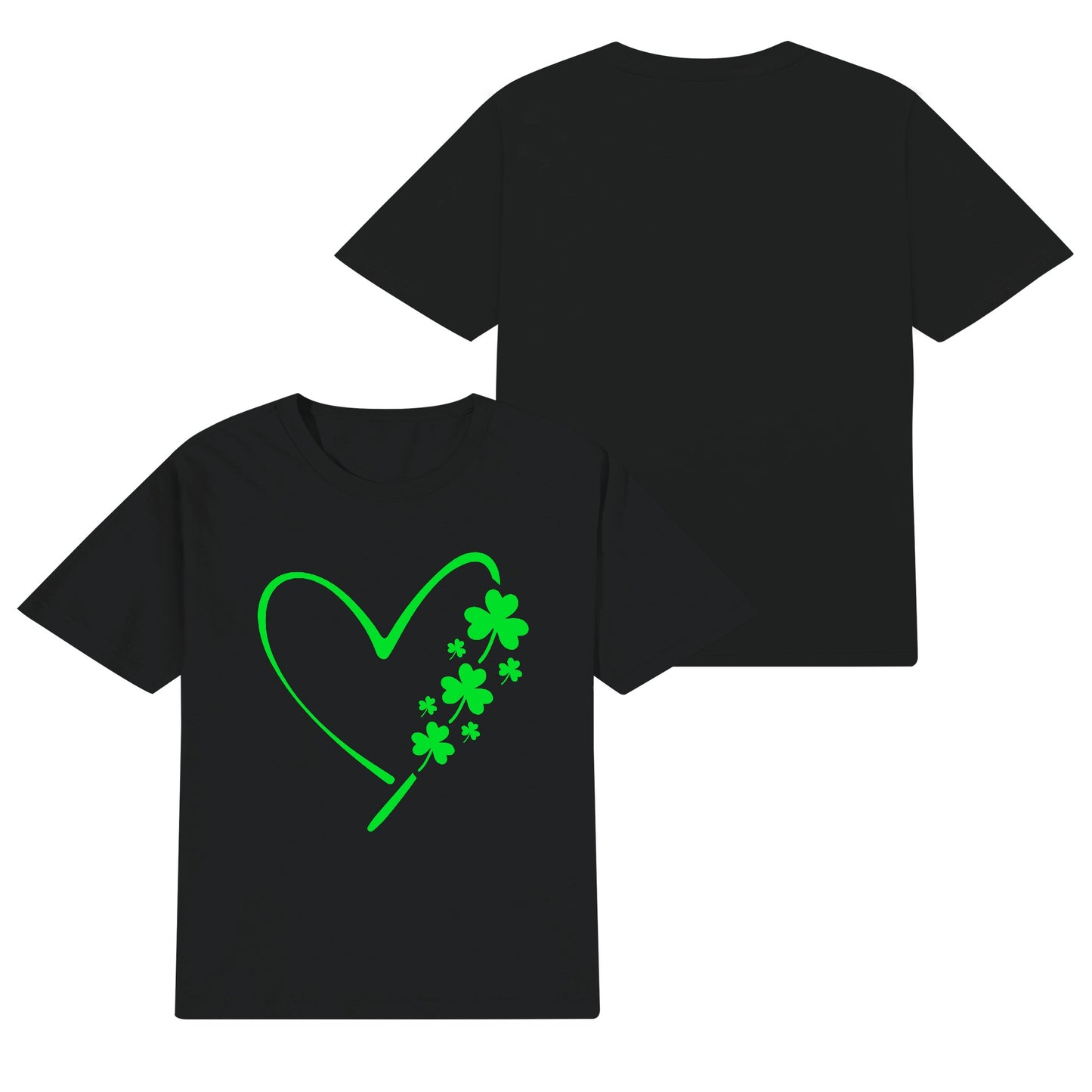 Irish Clover Love - Kids 100% Soft Cotton St. Patricks Day T-Shirt