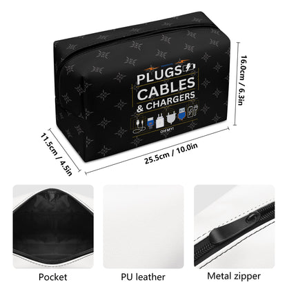 Plugs, Cables, & Chargers Oh My! - Tech Travel Organizer – Keep Cables, Chargers & Plugs Tangle-Free