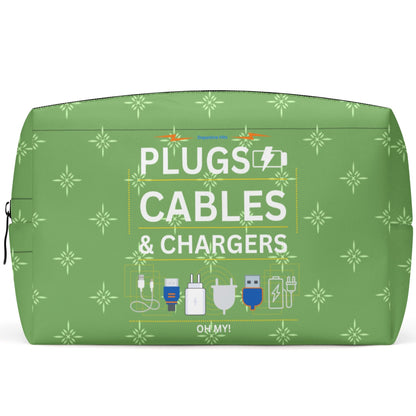 Plugs, Cables, & Chargers Oh My! - Tech Travel Organizer – Keep Cables, Chargers & Plugs Tangle-Free