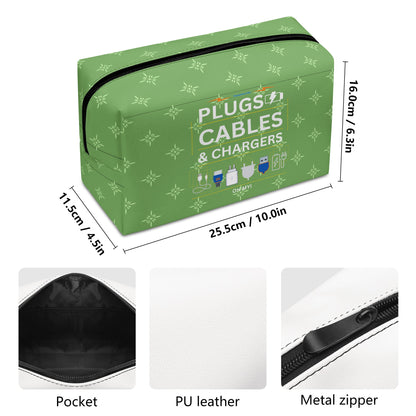 Plugs, Cables, & Chargers Oh My! - Tech Travel Organizer – Keep Cables, Chargers & Plugs Tangle-Free