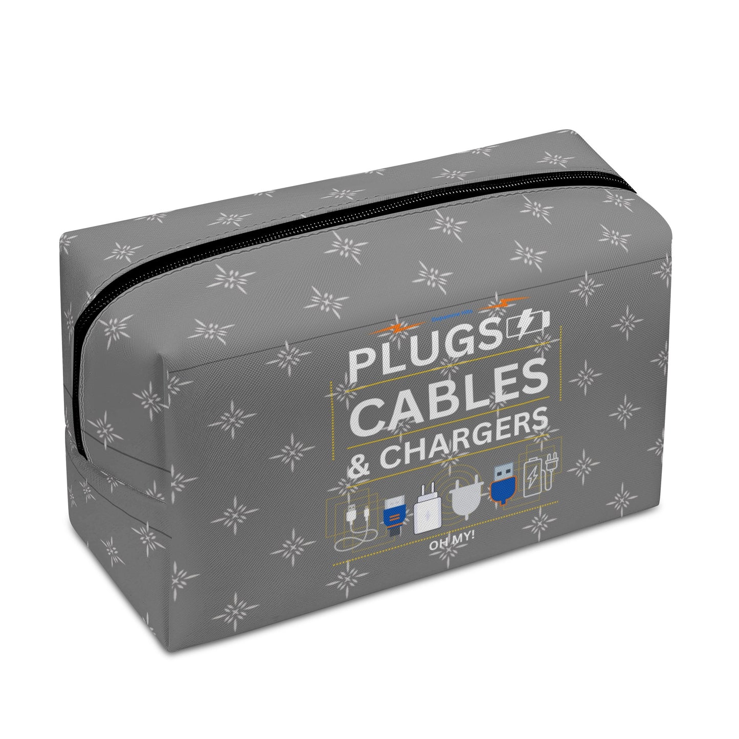 Plugs, Cables, & Chargers Oh My! - Tech Travel Organizer – Keep Cables, Chargers & Plugs Tangle-Free