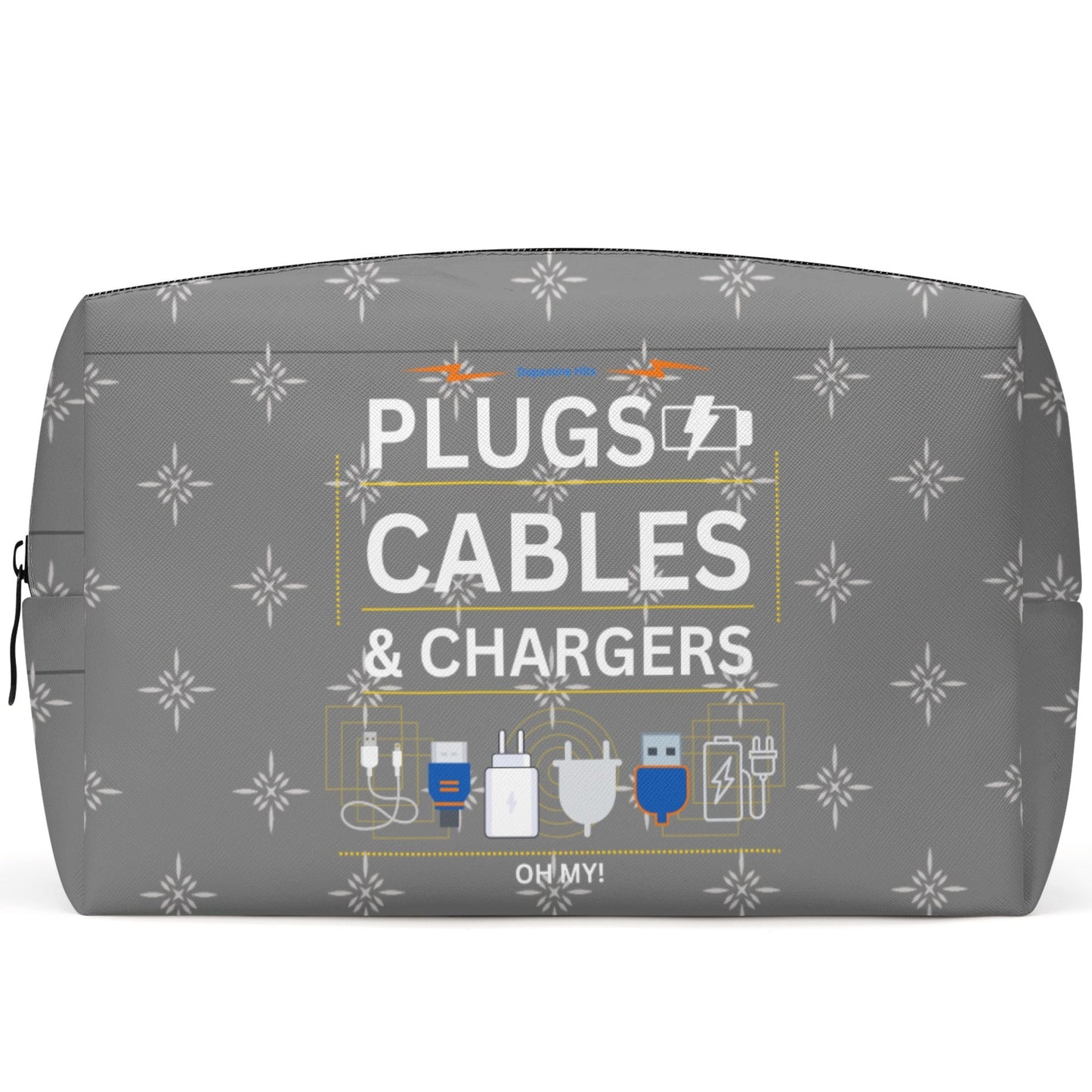 Plugs, Cables, & Chargers Oh My! - Tech Travel Organizer – Keep Cables, Chargers & Plugs Tangle-Free