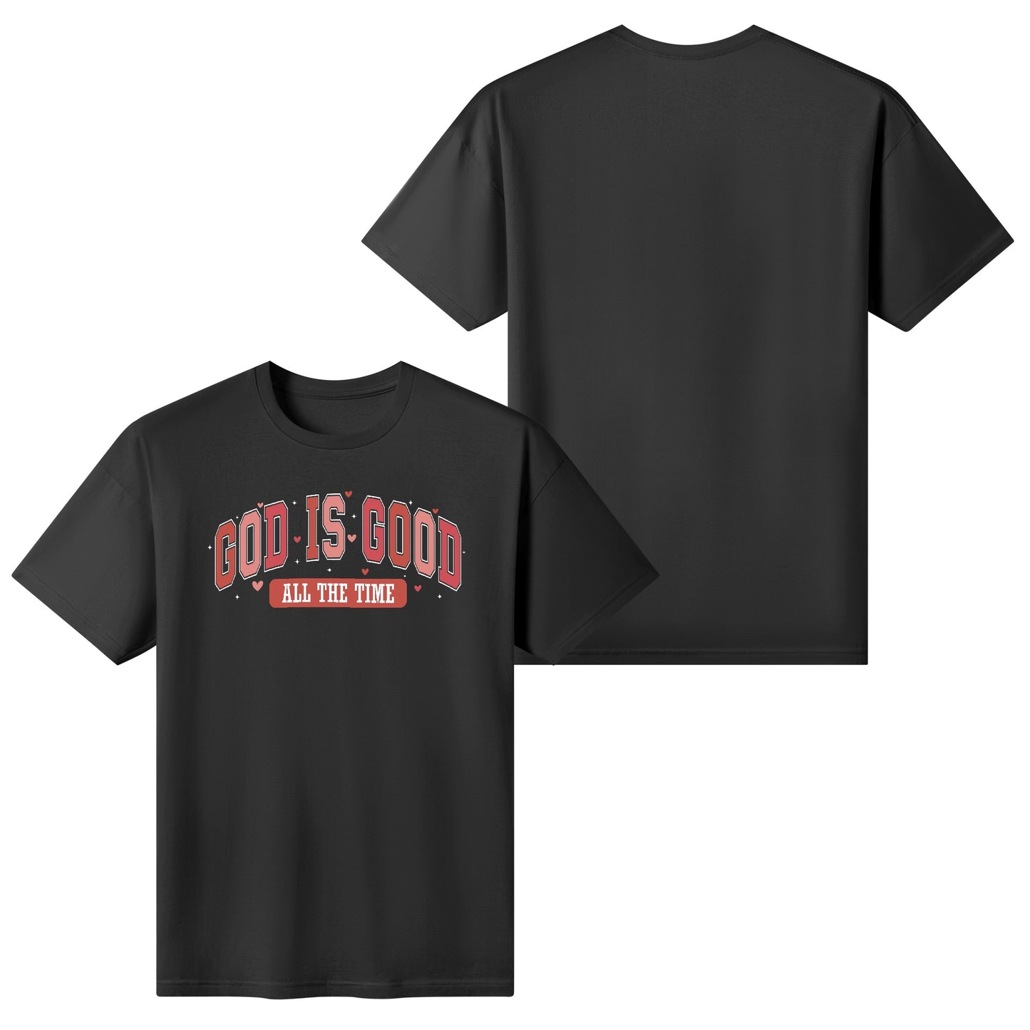 God Is Good All The Time | Womens 100% Soft Cotton T-Shirt