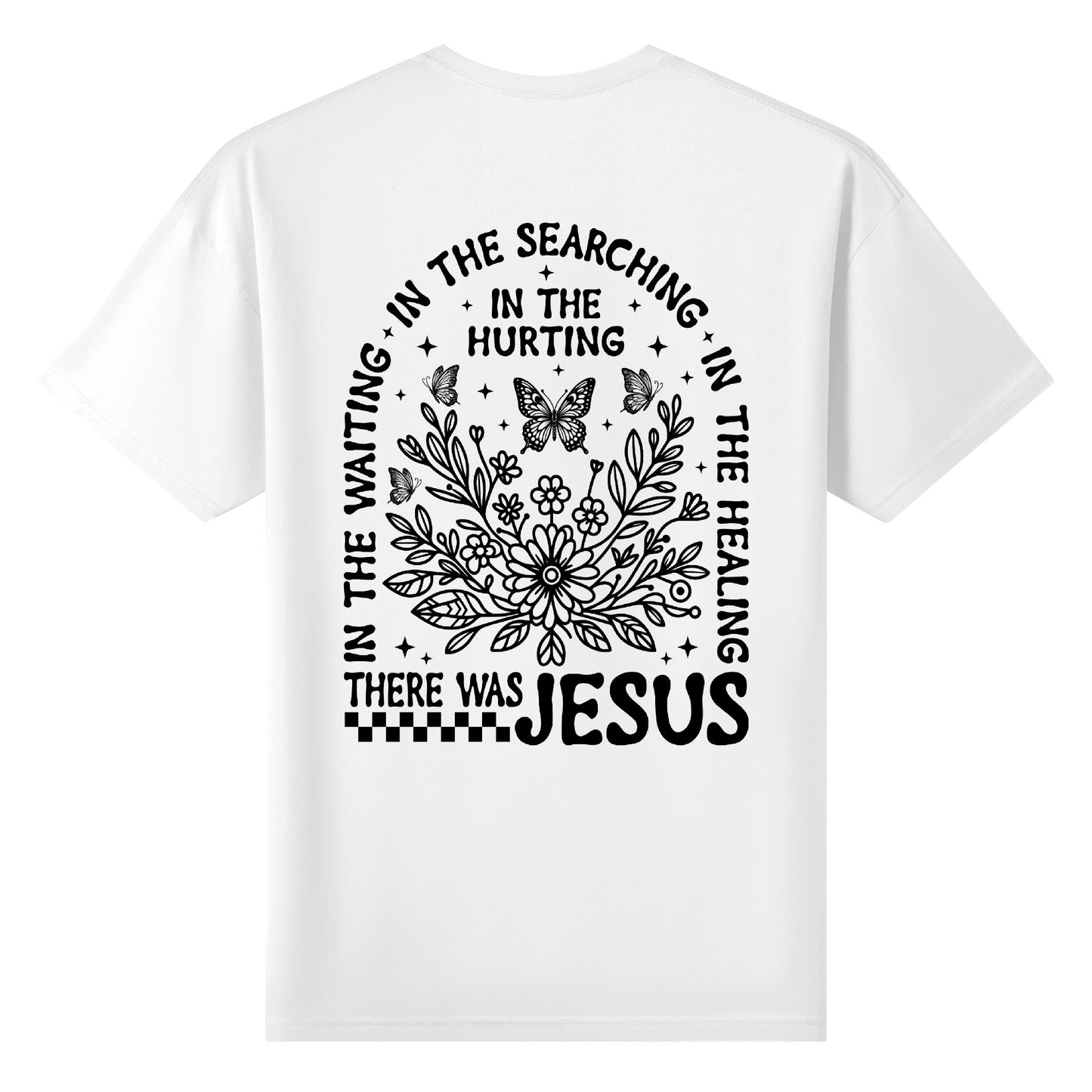 There Was Jesus | Women's 100% Soft Cotton T-Shirt - (F&B)