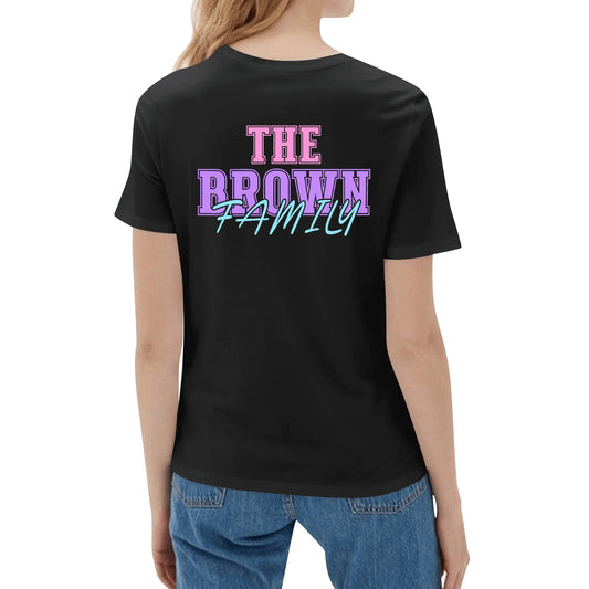 PERSONALIZED - Family Cruise 2025 - Making Memories Together | Womens 100% Soft Cotton T-Shirt (F&B)