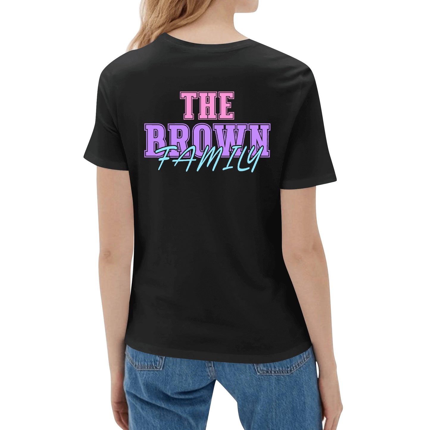 PERSONALIZED - Family Cruise 2025 - Making Memories Together | Womens 100% Soft Cotton T-Shirt (F&B)