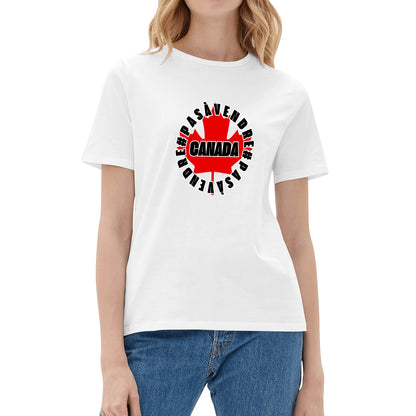 Canada n'est #PASÀVENDRE | T-shirt 100% coton doux pour femmes