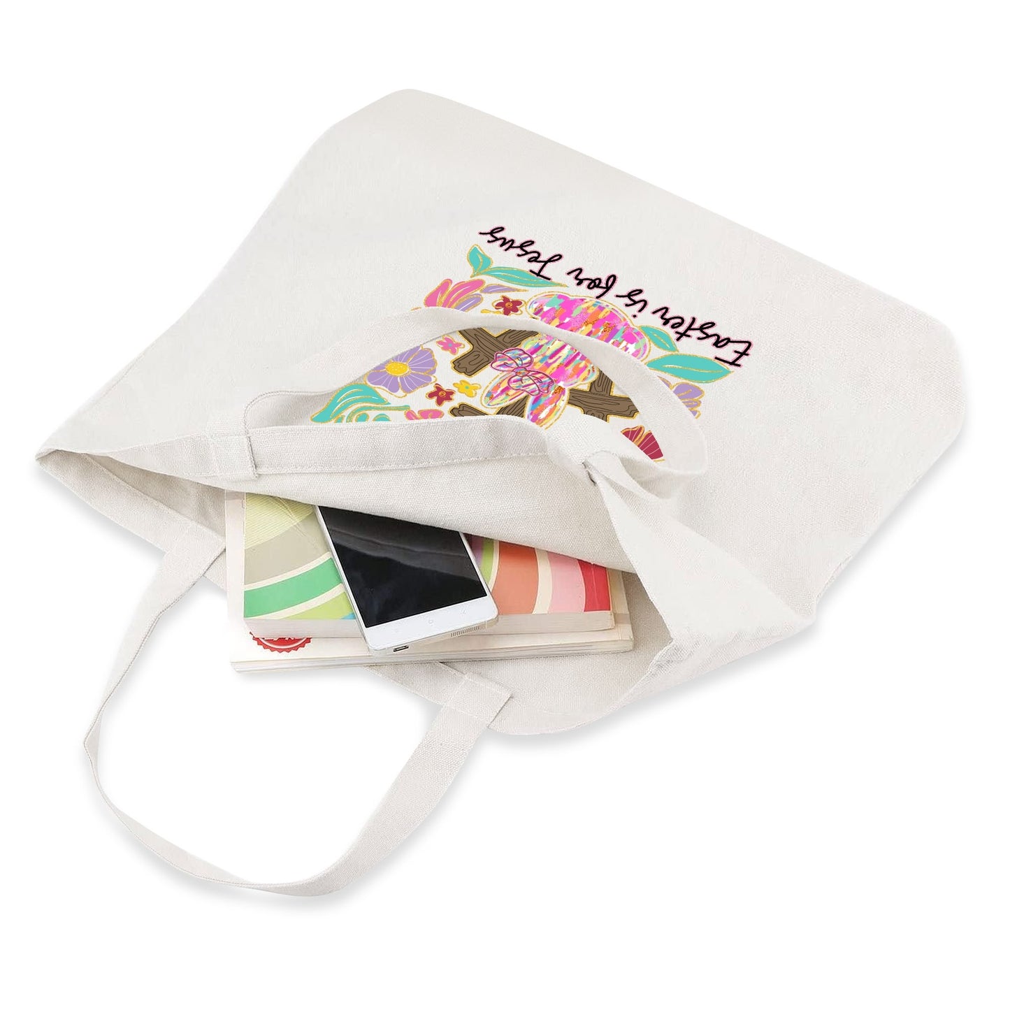 Christian Life | 100% Cotton Tote Bag (Single-sided Print)