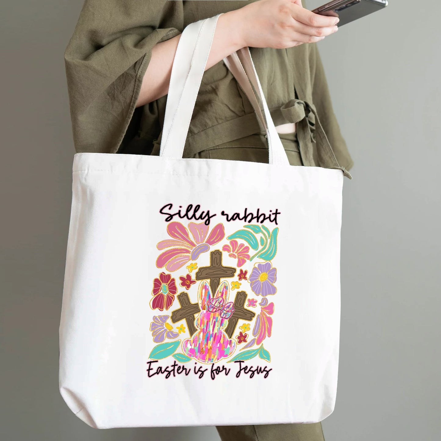 Christian Life | 100% Cotton Tote Bag (Single-sided Print)