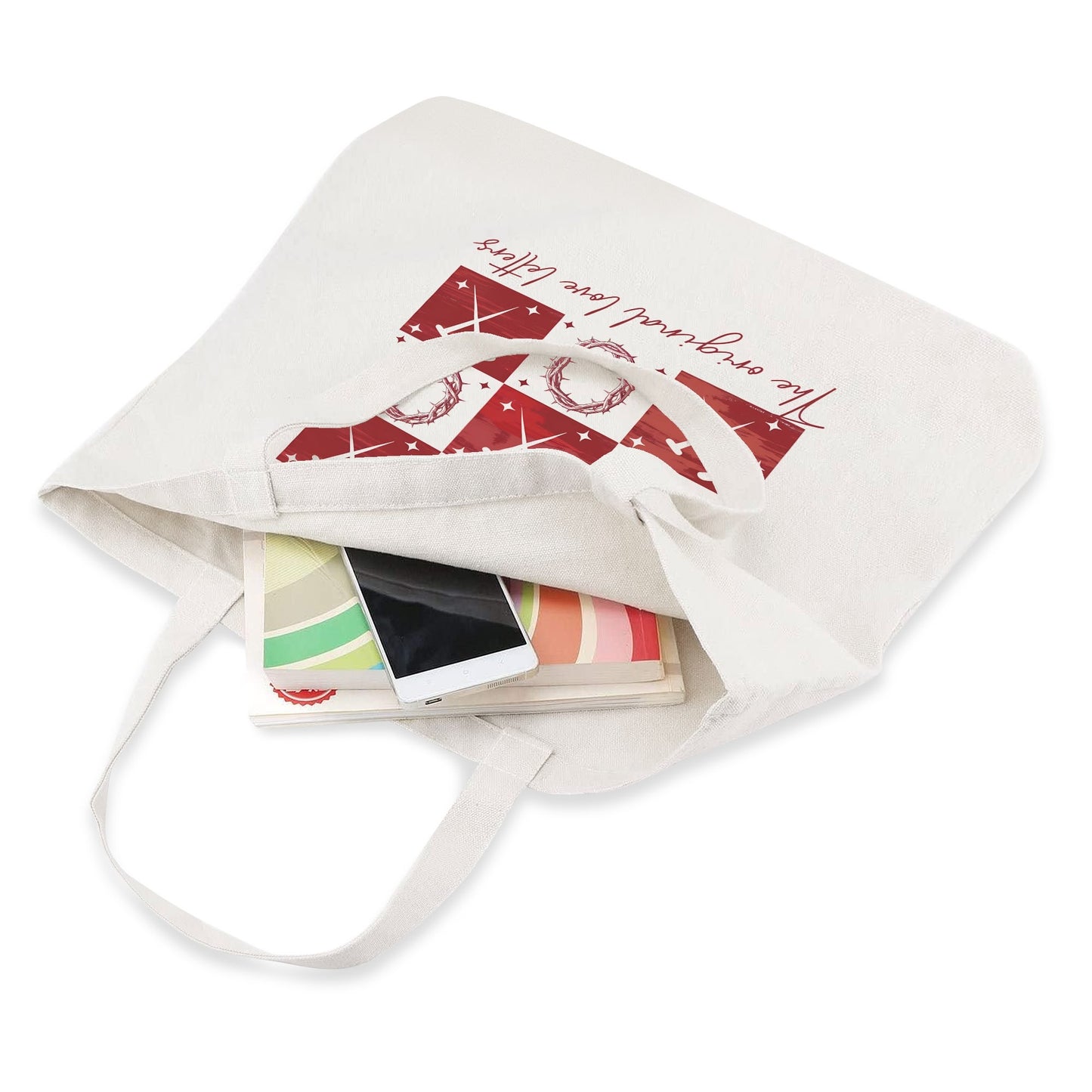 Christian Life | 100% Cotton Tote Bag (Single-sided Print)