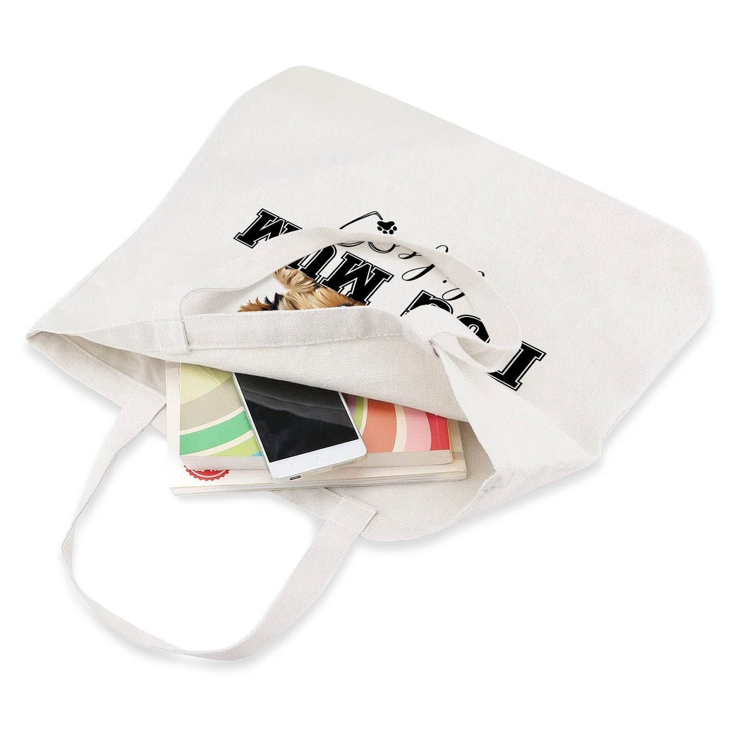 Dogs and Cats | 100% Cotton Tote Bag (Single-sided Print)