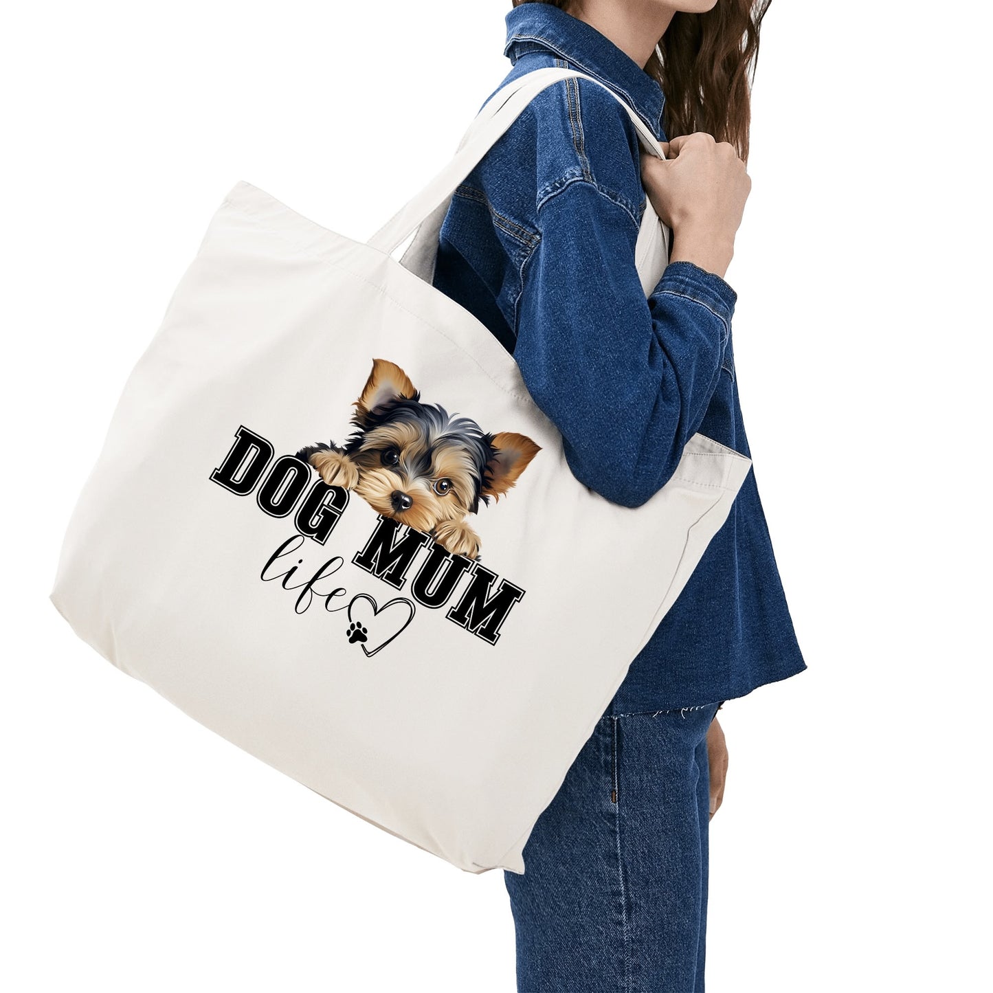 Dogs and Cats | 100% Cotton Tote Bag (Single-sided Print)