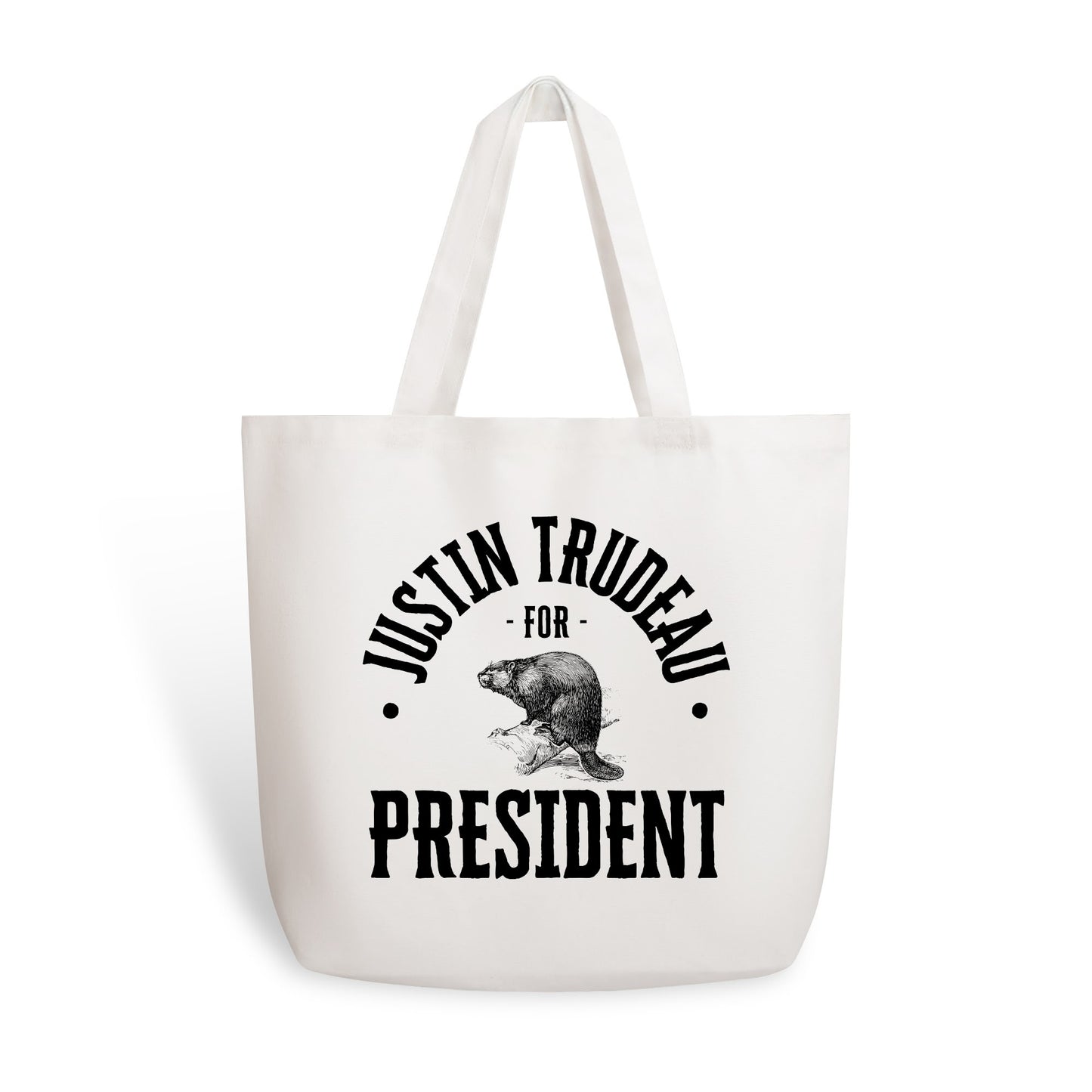 Standing Up For Canada | 100% Cotton Tote Bag (Single-sided Print)