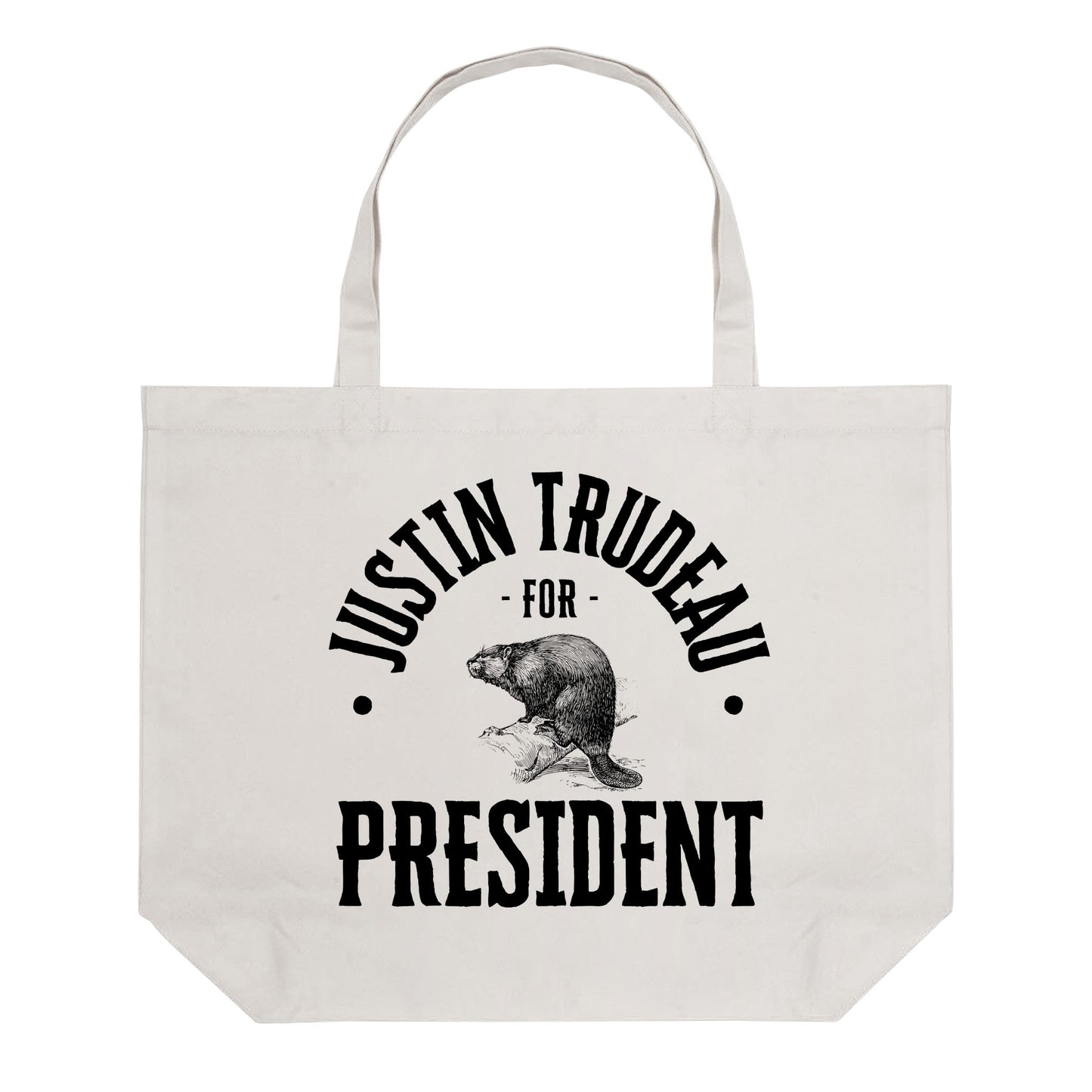Standing Up For Canada | 100% Cotton Tote Bag (Single-sided Print)
