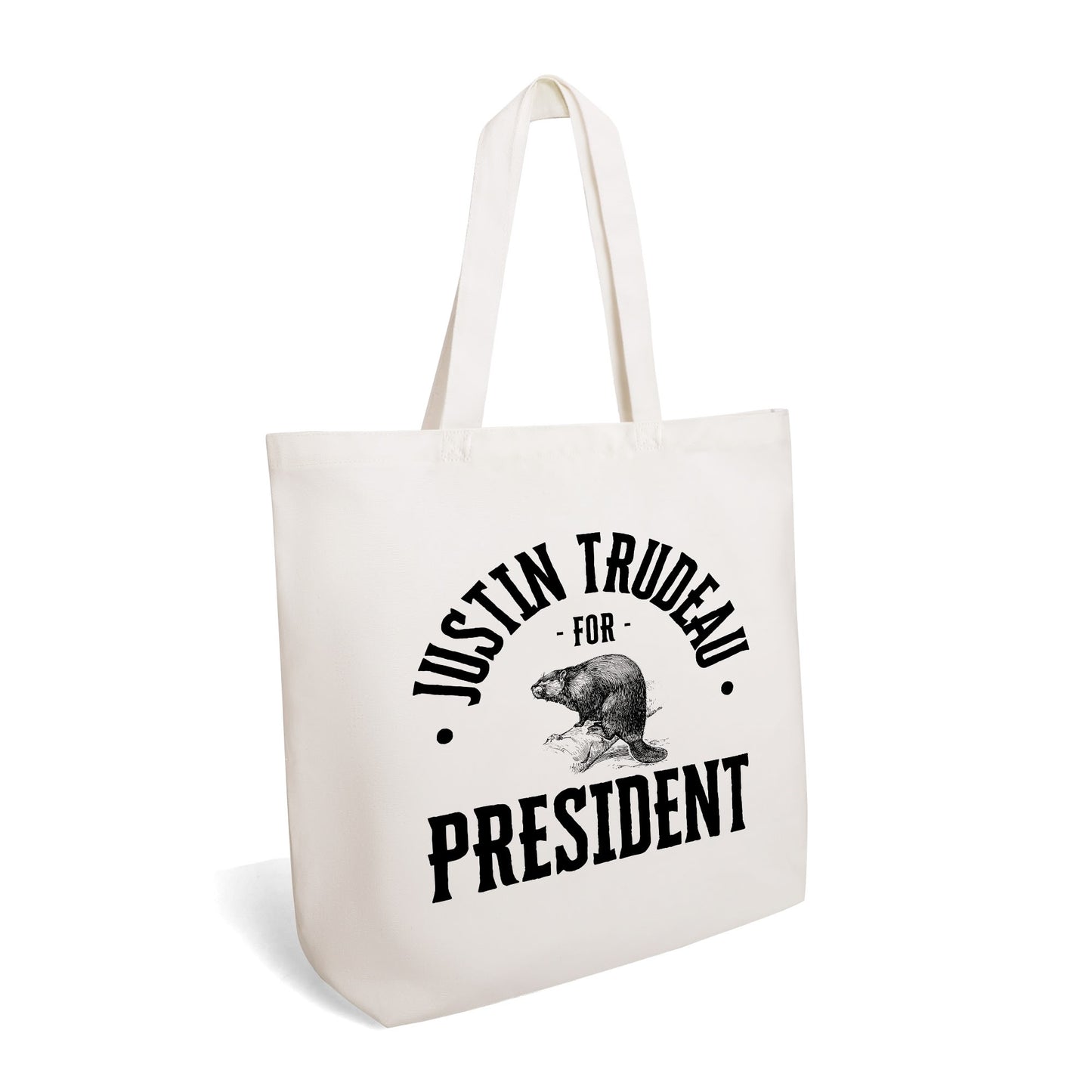 Standing Up For Canada | 100% Cotton Tote Bag (Single-sided Print)