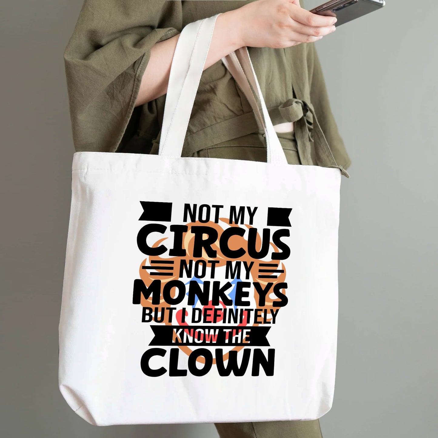 Standing Up For Canada | 100% Cotton Tote Bag (Single-sided Print)