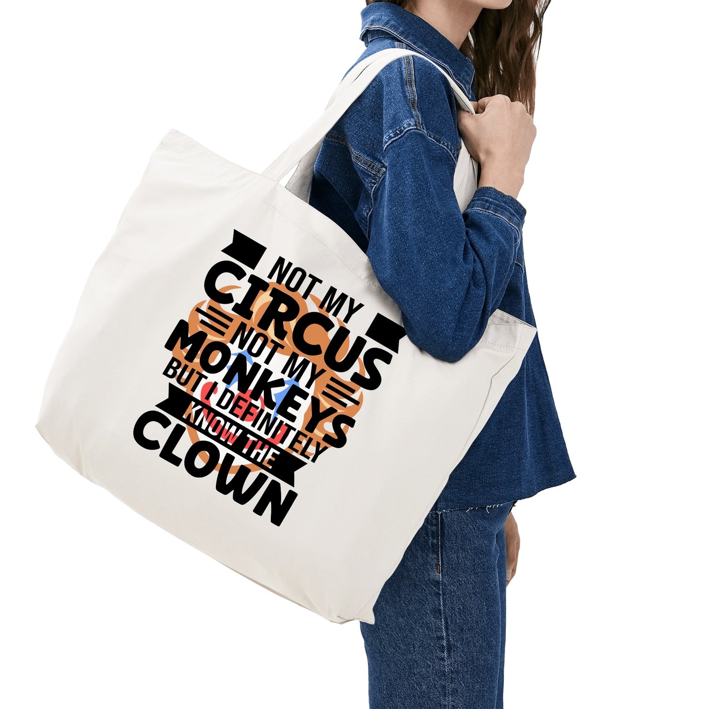 Standing Up For Canada | 100% Cotton Tote Bag (Single-sided Print)