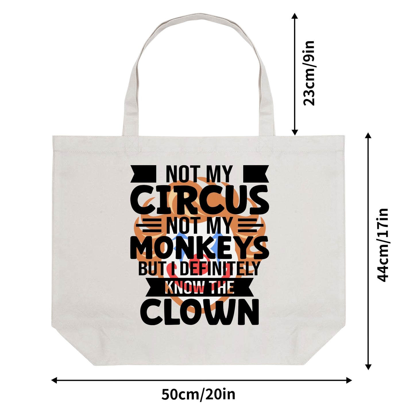 Standing Up For Canada | 100% Cotton Tote Bag (Single-sided Print)