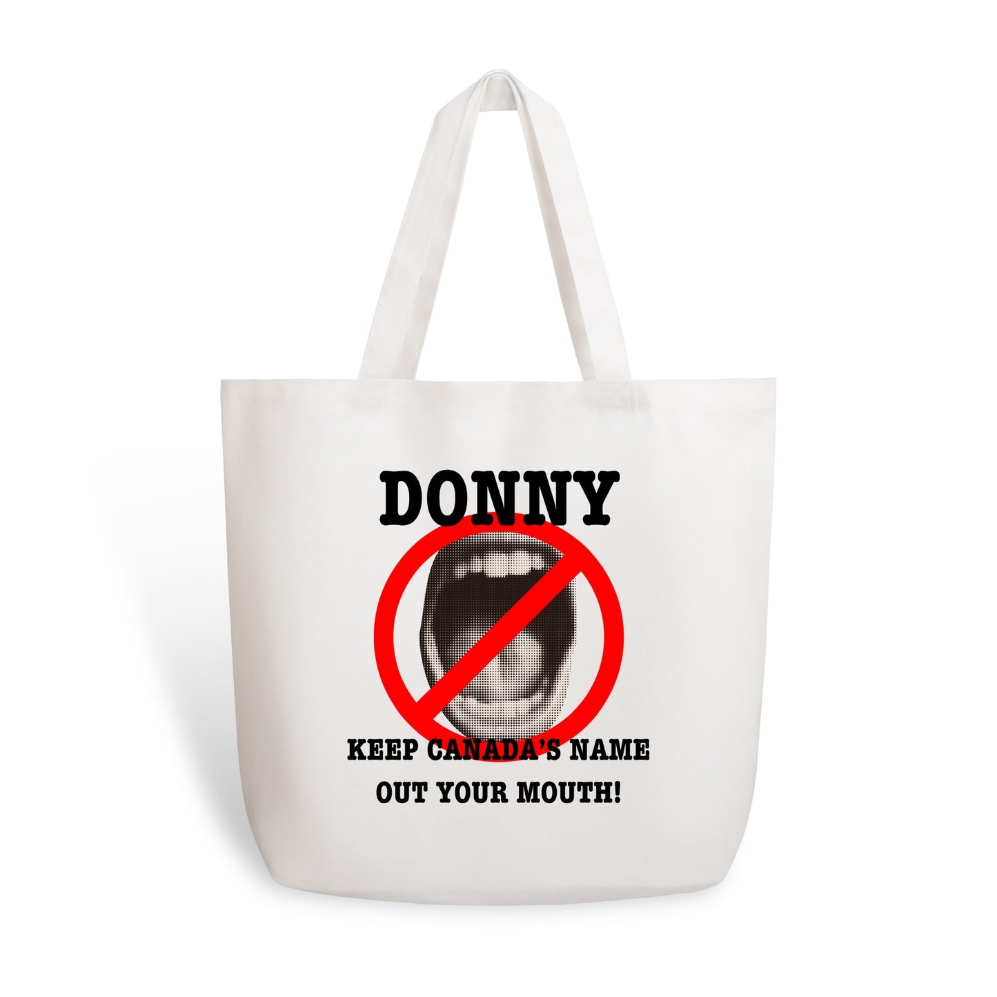 Standing Up For Canada | 100% Cotton Tote Bag (Single-sided Print)