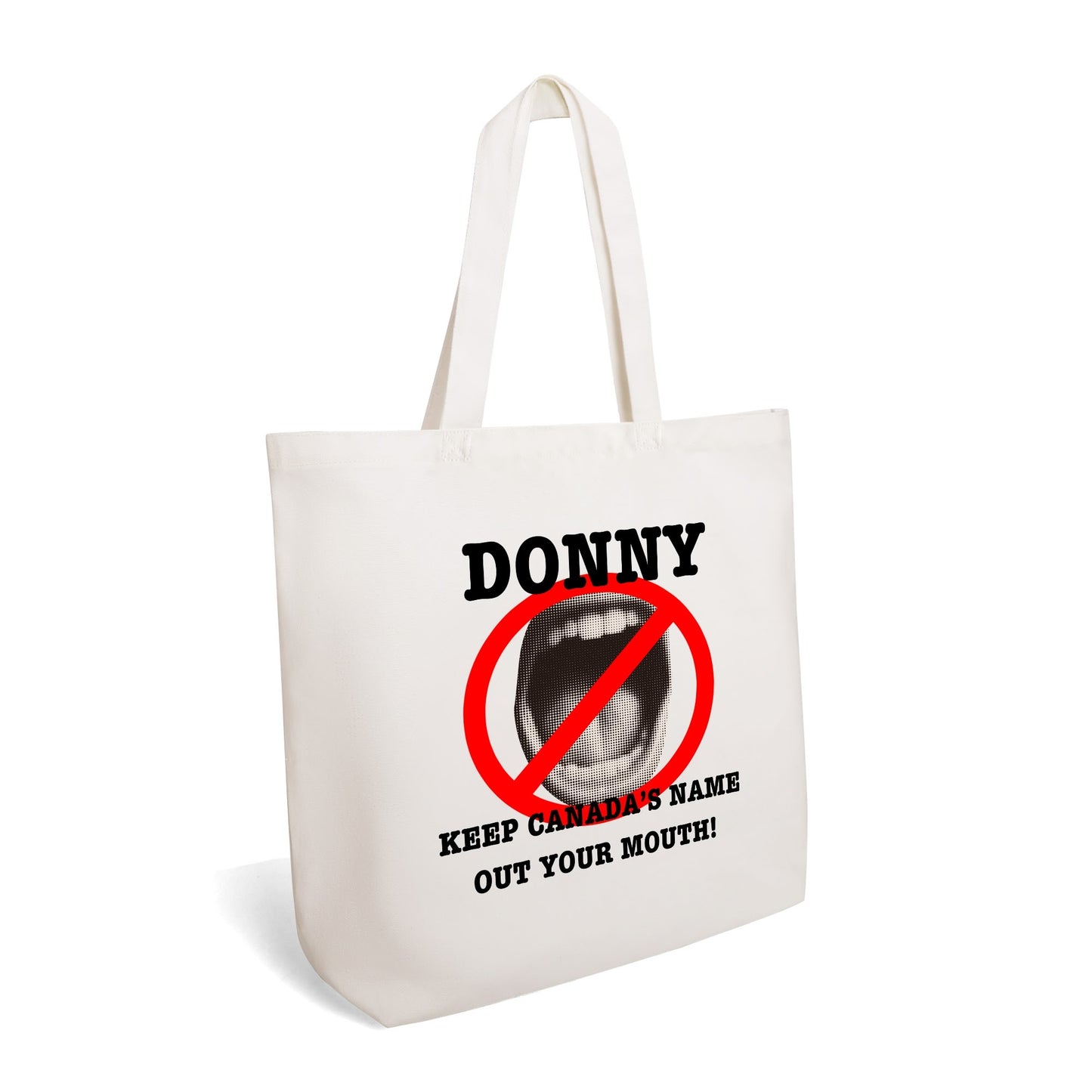 Standing Up For Canada | 100% Cotton Tote Bag (Single-sided Print)