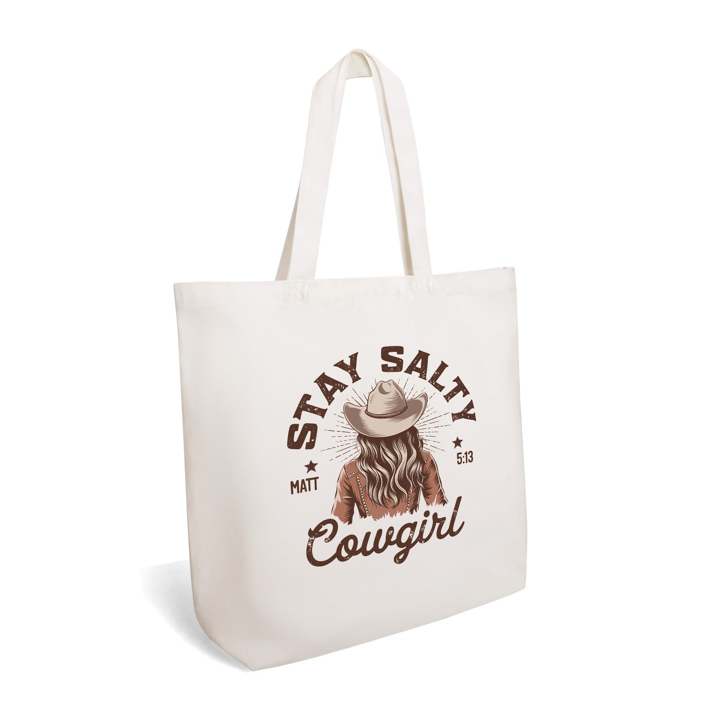 Scripture Totes | 100% Cotton Tote Bag (Single-sided Print)