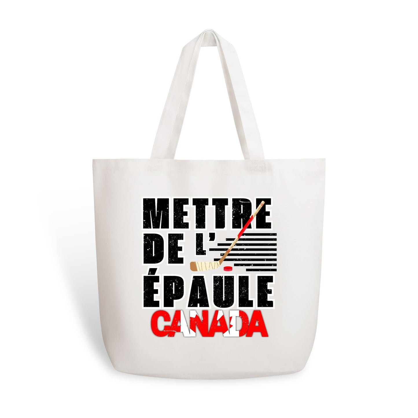 Standing Up For Canada | 100% Cotton Tote Bag (Single-sided Print)