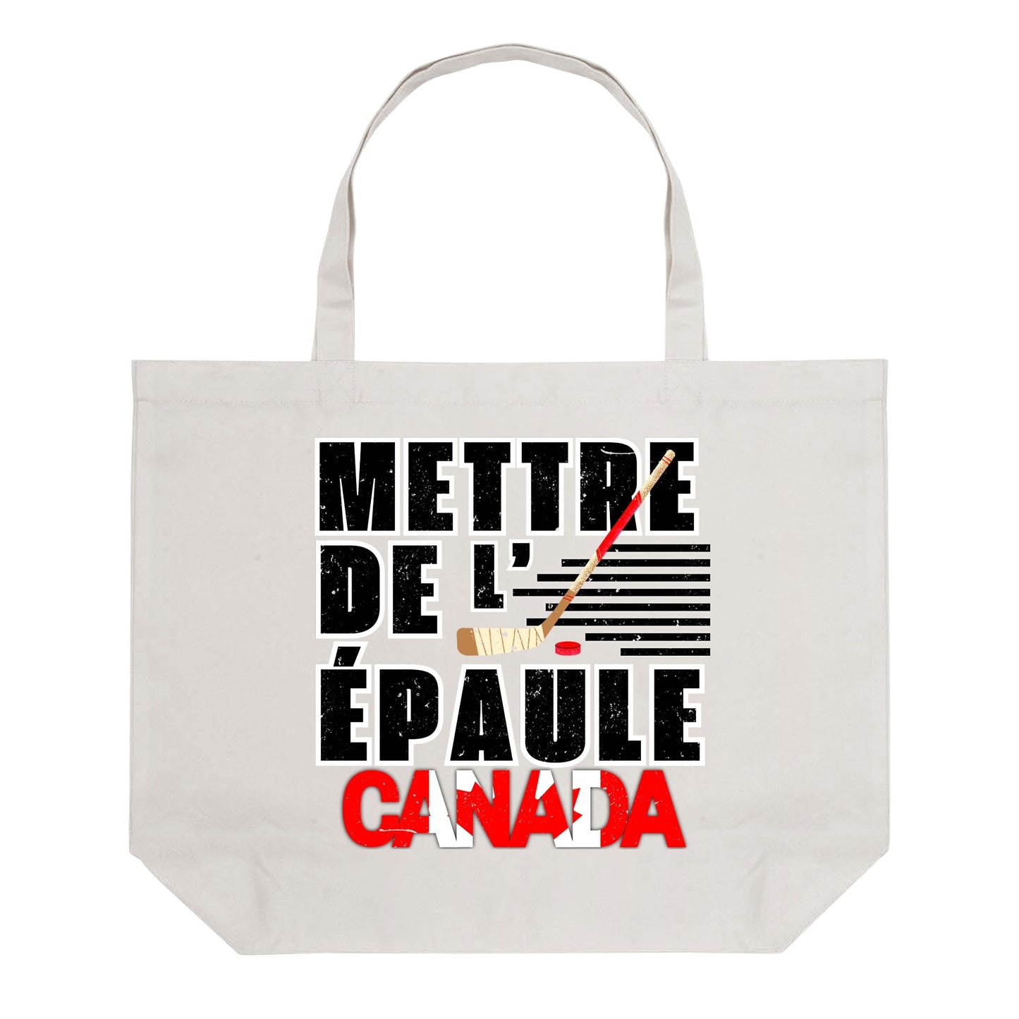 Standing Up For Canada | 100% Cotton Tote Bag (Single-sided Print)