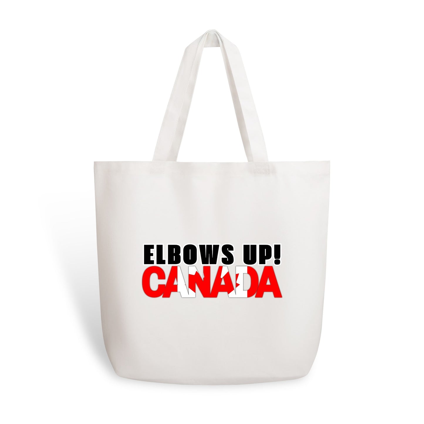 Standing Up For Canada | 100% Cotton Tote Bag (Single-sided Print)